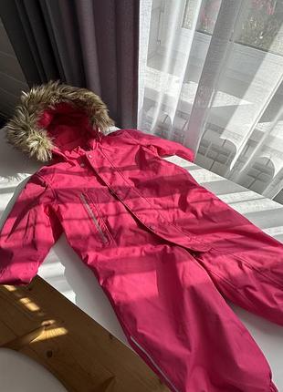 Комбінезон для дівчаток reima демісезонний рожевий розмір 80