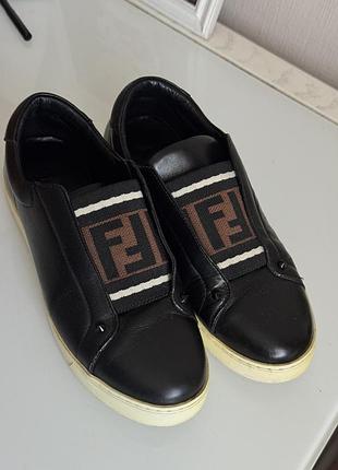 Туфлі лофери,сліпони fendi оригінал