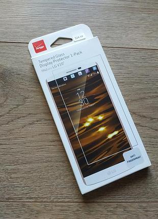 Защитное стекло verizon для lg v10 h960 h961 h900 h901 vs990 захисне скло на лж