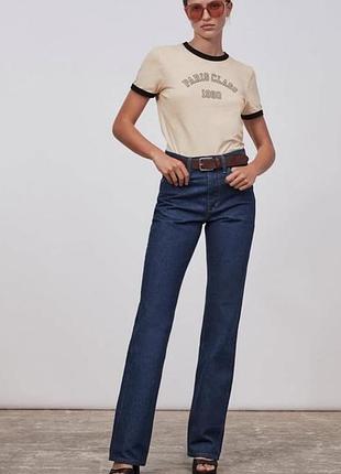 Прямі темно сині  джинси з невеликим кльошем zara
☝️☝️☝️☝️☝️☝️☝️☝️☝️☝️