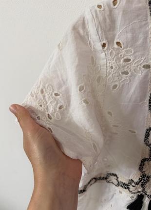 Котонова блуза zara🌿 2