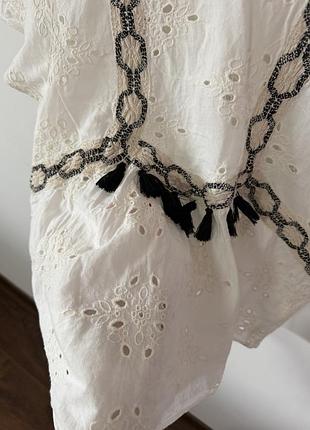 Котонова блуза zara🌿 3