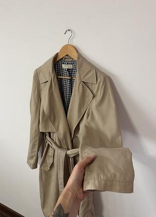 Котоновий тренч zara🌿 2