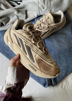Кросівки чоловічі adidas ozelia бежеві