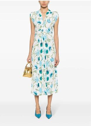 Элегантное  миди-платье diane von furstenberg (dvf) —  оригинал