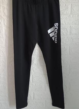 Лосины женские adidas future icons badge of sport leggings black hi3677.