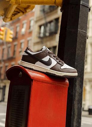 Nike dunk low next nature brown/white