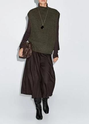 Жилет накидка massimo dutti