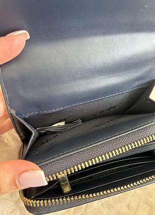 Гаманець tommy hilfiger оригінал, темно-синій 6