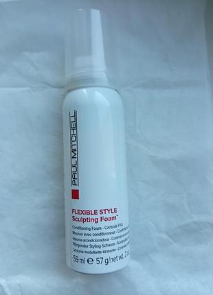 Гель для фіксації волосся paul mitchell flexible style sculpting foam 59 мл