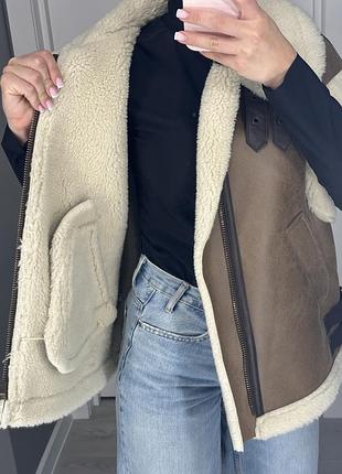 Теплий жилет zara 3