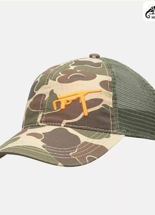 Кепка helikon-tex trucker cap grease gun, duck hunter