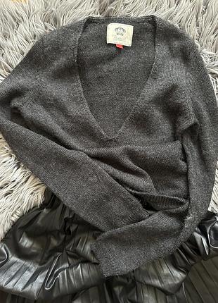 Пуловер жіночий esprit сірий (розмір xs-s)
