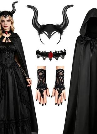 Хеллоувин halloween костюм малефисенты эротический сексуальный ролевой игровой