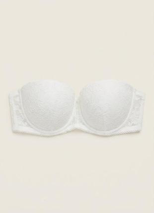 Балконет базовый без бретелек сток новый new look 32c 70c