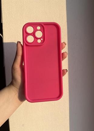 Чохол на iphone 16 pro max рожевий