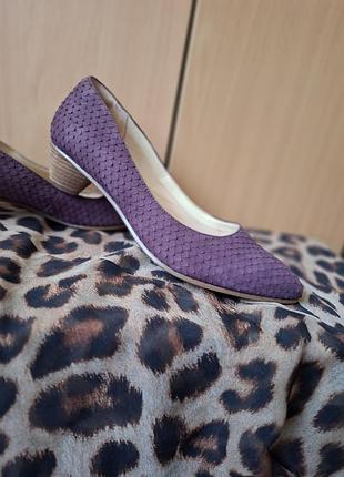 Кожаные туфли clarks
