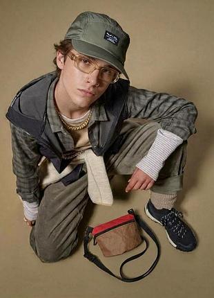 Upcycling essentials сумка через плечо бананка кожа diesel armani h&amp;m
