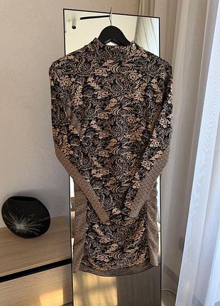 Сукня zara жакардова 5