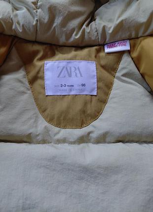 Теплая заменная куртка zara 5