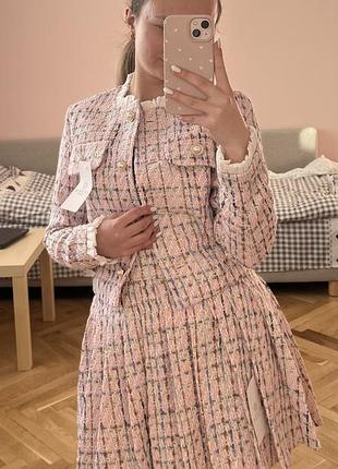 Брендовий костюм. ivina boutique. розмір s. колір рожевий
