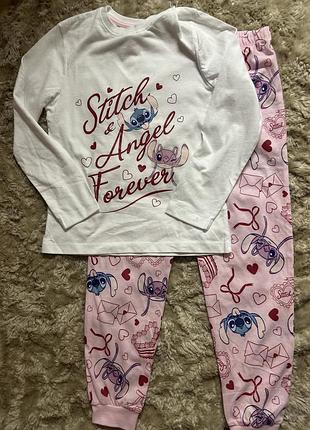 Уцінка! піжама домашній костюм stitch disney primark
