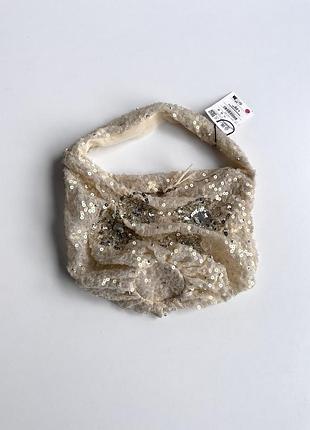 Сумочка маленька з блискітками. pull&bear