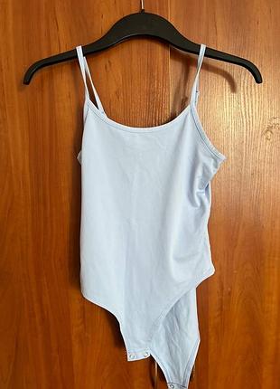Жіноче боді-майка блакитне