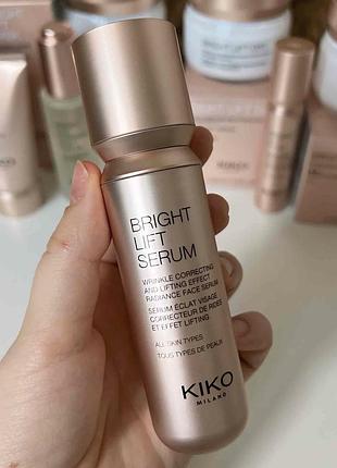 Сироватка з ефектом ліфтингу для сяйва шкіри kiko milano bright lift serum, 30 мл