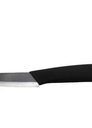 Нож кухонный черный для чистки и нарезки овощей и фруктов l 18 cm лезвие 8 cm кухонные ножи и подставки
