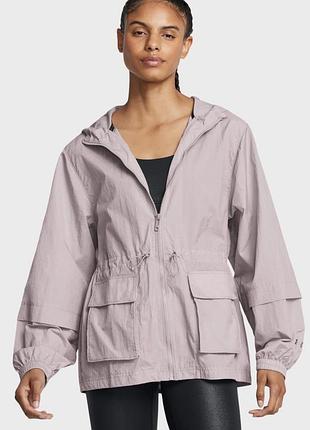 Вітровка жіноча crinkle woven jacket пудрова, розмір s