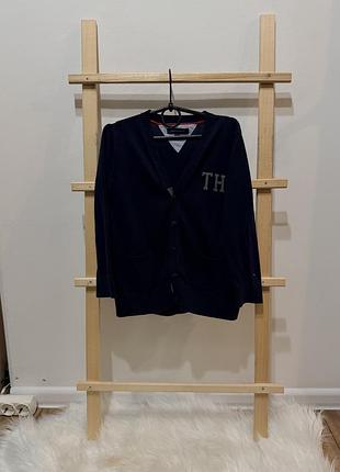 Фірмовий кардиган на хлопчика 6-7 років від tommy hilfiger