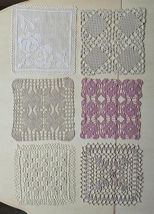Вінтаж🤩👌💗🤎 мереживні серветки, 26-28см.  ручної роботи 😍👍💗🤎