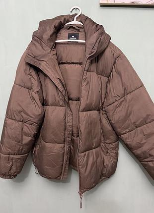 Зимова дута куртка pull&bear