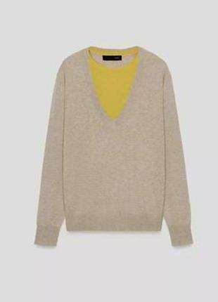 Джемпер шерстяной  zara