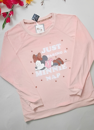Теплая плюшевая велюровая кофта свитшот из минные маус disney tu ⛄❄️⛄