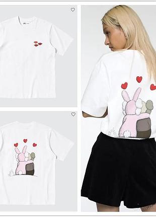 Футболка uniqlo x kaws x warhol