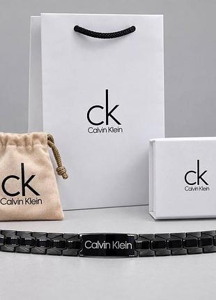 Чоловічий браслет calvin klein, браслет келвін кляйн на подарунок хлопцю, чоловічий брендовий браслет на руку