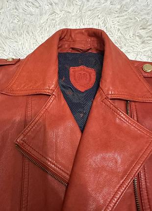 Шкіряна куртка massimo dutti, s 3