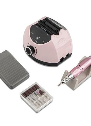 Фрезер x4 pro bucos nail drill (65w/35000 об.) smooth pink