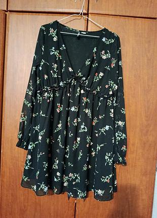 Шифоновое платье платья h&amp;m,m 3