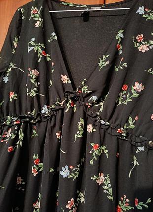 Шифоновое платье платья h&amp;m,m 4