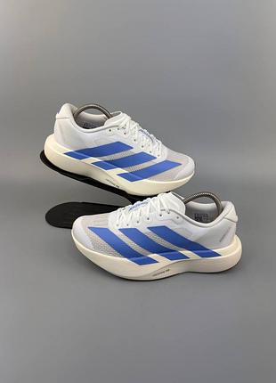 Кроссовки adidas adizero evo sl "white/team royal blue"