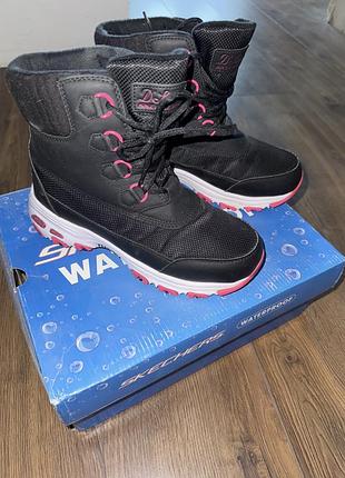 Дитячі чоботи skechers для дівчинки, р 36