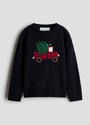 Новогодний свитерик для мальчика h&amp;m