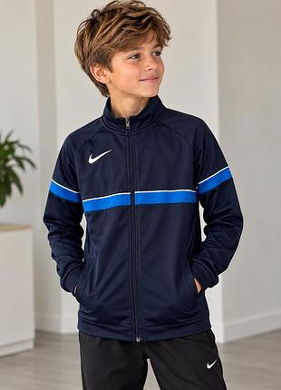 Nike dri-fit спортивна кофта зіпка олімпійка 158–164 см, xl підлітковий