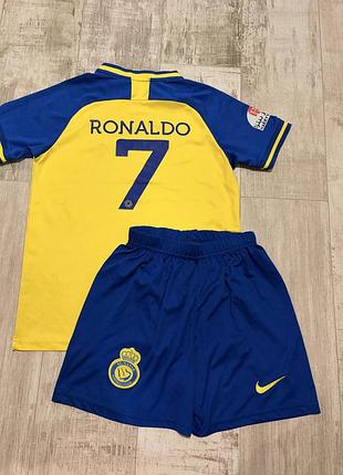 Футбольна форма ronaldo спортивна костюм на хлопчика 12 13 14 років