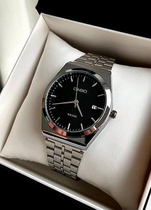 Годинник casio сталевий унісекс 4