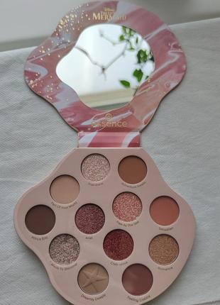 Лимитированная палетка теней essence disney the little mermaid eyeshadow palette 01 🧜‍♀️