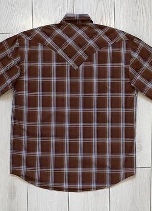 Мужская рубашка stetson size l стан великолепен 9